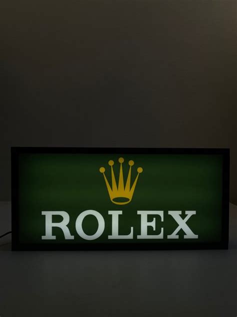 insegna luminosa, Lighted Sing, Rolex 